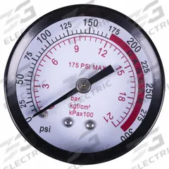 SPEEDAIRE Presure Gauge for 6 Gal, 1.5HP Pancake Air Compressor: F5013701660, 810RA8, 810RA8. Key specifications — attr948866: F5013701660; attr948874: Pressure Gauge; attr948868: 810RA8; attr948869: 810RA8.