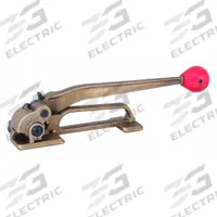 SIGNODE Strapping Tensioner: 5 lb Tool Wt, Feedwheel Tool, Std Duty, Manual, Steel (MPN 003450). Key specifications — Compatible Strapping: Steel; For Seal Surface: Flat; Tool Power Source: Manual.