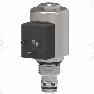 CHAR-LYNN Solenoid Valve: Two Positions, Normally Open, Two-Way, C-10-2 Valve Cavity Size - Solenoid Cartridge Valves