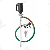 DAYTON Electric Drum Pump: Pump with Hose & Nozzle, 1 1/3 hp HP, 220 V AC, 18 gpm, SS (MPN 55EC82). Key specifications — Brand: DAYTON; Suction Tube Material: SS.