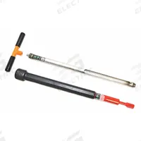 AMS Soil Recovery Probe: Regular, Stainless Steel, Threaded, 5/8 in Connection Size (MPN 401.18). Key specifications — Brand: AMS; Product Type: Soil Recovery Probe; Probe Type: Regular; Connection Type: Threaded; Material: Stainless Steel; Includes: 10 in Cross Handle.