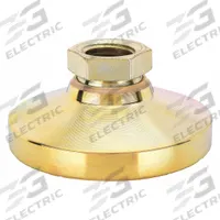 LEVEL-IT Female-End Leveling Mount: Swivel Boltless, Steel, M24 Thread Size, 102 mm Base (MPN MT-SW5). Key specifications — Finish: Yellow Zinc-Plated; Load Capacity: 9,000 kg.