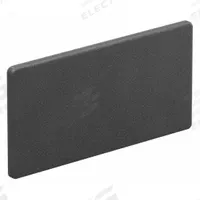 End Cap: 45 Series, Metric, 90 mm x 4 mm x 45 mm, Black, ABS, Dust Cover, Matte, Double, 2 PK (MPN 12259-2). Key specifications — Finish: Matte; Product Type: End Cap; Material: ABS; Includes Fasteners: No; Manufacturer Part Number: 12259-2; Cover Type: Dust Cover; Brand: 80/20; System of Measurement: Metric.