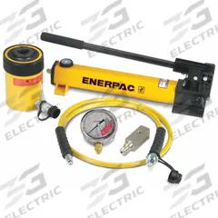 ENERPAC Hollow Hydraulic Ram and Pump Set: 30 ton Cylinder Nominal Capacity, 6Z271 (Mfr. No. RCH302) (MPN SCH302H). Key specifications — attr96781: RCH302; attr96779: 6Z271 (Mfr. No. RCH302); attr96780: 6W462 (Mfr. No. P392); attr98877: ENERPAC.