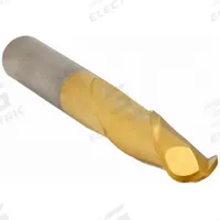 APPROVED VENDOR Ball End Mill: Carbide, TiN Coated, 2 Flute, 7/16" Mill Dia, 2" LOC, 4" OAL (MPN 224-001051)