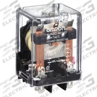 OMRON General Purpose Relay: Socket Mounted, 10 A Current Rating, 240V AC, DPDT, 8 Pins/Terminals (MPN MJN2C-AC240). Key specifications — Brand: OMRON; Base Type: Square; Mounting Style: Plug-In; Pin Shape: Round; Electrical Connection: Plug-In; Manufacturer Part Number: MJN2C-AC240; Series: MJN Series.