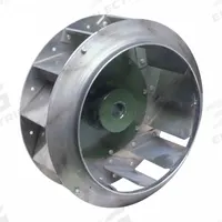 Blower Wheel: Backward-Inclined, 22 1/4 in Dia, 8 9/16 in W, CW Hub End, Aluminum Wheel, Center (MPN R-6032035). Key specifications — Manufacturer Part Number: R-6032035; Brand: CANARM; Product Type: Blower Wheel; Rotation: CW Hub End.