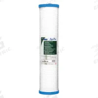 3M AQUA-PURE Water Filter Cartridge: 5 micron, 45 gpm, Polypropylene, 20 in Overall Ht (MPN 5618903). Key specifications — Brand: 3M AQUA-PURE; Filter Media: Polypropylene.