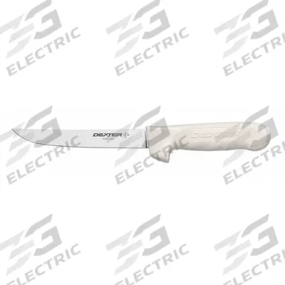 DEXTER RUSSELL Boning Knife: Wide, 11 in Overall Lg, Steel Blade - Boning Knives
