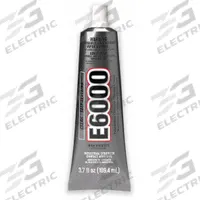 ECLECTIC Construction Adhesive: E6000, 3.7 fl oz, Tube, Clear, 573 g/L VOC Content Wt (MPN 800611). Key specifications — Adhesive Color: Clear.