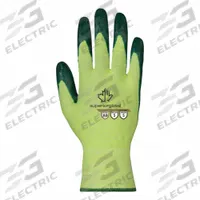 SUPERIOR GLOVE Knit Gloves: 3XL ( 12 ), ANSI Cut Level A9, Palm, Dipped, Nitrile, Nitrile, 1 PR (MPN S18TXNT-12). Key specifications — Brand: SUPERIOR GLOVE; Glove Hand Style: Left and Right; Touchscreen Compatible: Yes; Includes Reinforced Thumb Crotch: No; Knit Material Color: High-Visibility Green.