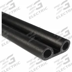 TRIM LOK INC Weather Seal: Double Bulb, Self-Adhesive Mounting, Std, EPDM, 200 ft Overall Lg, Black (MPN X1145HT-200). Key specifications — Color: Black; Mounting Style: Self-Adhesive; Seal Shape: Double Bulb; Brand: TRIM LOK INC; Material: EPDM; Adhesive Bond: Standard.