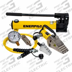 ENERPAC Hand Pump Spreader: 14 ton Nominal Capacity, 0 in Tip Clearance, 3 5/32 in Spread Wd, FSH14 (MPN STF14H). Key specifications — attr96748: FSH14; attr96749: P392; attr98875: ENERPAC; attr1148303: Wedge Flange Spreader; attr1413673: Pump Included.
