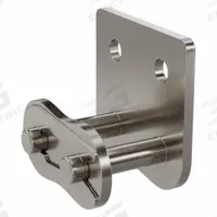 TSUBAKI Attachment Link: For Nickel-Plated Steel Roller Chains, SA-2, 60, Single Strand, Steel, 5 PK (MPN 60NPSA2CL). Key specifications — attr305132: Attachment; attr305112: TSUBAKI.
