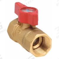 NIBCO Manual Two-Way Ball Valve: 1/2 in, Brass, Straight, FIP x FIP, 600 psi Max. Pressure (CWP) (MPN GB1A). Key specifications — Brand: NIBCO; Handle: Lever.