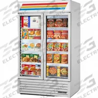 TRUE REFRIGERATION Freezer Merchandiser: 78 5/8 in x 47 1/8 in x 29 7/8 in, White, Swing, 8 Shelves (MPN GDM-43F-HC~TSL01). Key specifications — attr1277723: TRUE REFRIGERATION; attr1277683: R-290; attr1277688: Swing; attr1277691: Yes; attr1277694: White; attr1280729: GDM.