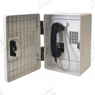 HUBBELL GAI-TRONICS Telephone: Surface Mount, Rugged Phones for Haz Areas, Keypad - Rugged Phones for Hazardous Areas