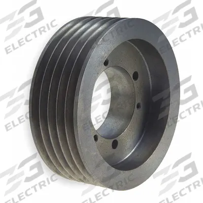 GATES V-Belt Pulley: 5V1870, 5 Groove, 18.7 in OD, Bushed Bore, F - Bushed-Bore Cast-Iron Wedge V-Belt Pulleys