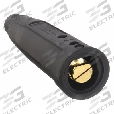 TWECO Welding Cable Connector: 1/0 AWG to 3/0 AWG, Single Ball-Point - Tweco-Style Welding Cable Connectors