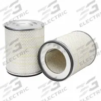 FLEETGUARD Air Filter: Round-Oval, Round, Axial Seal, 11 1/16 in Outside Dia, 6 23/32 in Inside Dia (MPN AF335M). Key specifications — Brand: FLEETGUARD; Compatible Vehicle Make: Peterbilt; Compatible Vehicle Type: Trucks; FleetGuard Interchange: AF338.