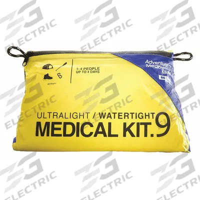 ADVENTURE MEDICAL First Aid Kit and Housing: Gen Purpose, 4 People Served, 120 Components - General Purpose First Aid Kits