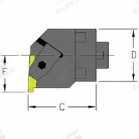 ULTRA-DEX USA Grooving/Threading Cutting Unit Head: NG 3R Insert, MH20 NER3-CFT (MPN 912-000-040). Key specifications — attr257358: MH20 NER3-CFT; attr257372: MH20 NER3-CFT.