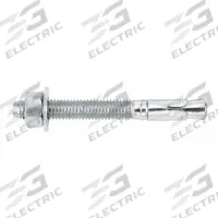 DEWALT Wedge Anchor: 8 1/2 in Overall Lg, 5/8 in Dia, 5/8"-11 Thread Size, 6 1/2 in Thread Lg, 25 PK (MPN 7438SD1-PWR). Key specifications — Brand: DEWALT; Anchor Type: Wedge; Finish Type: Zinc Plated.