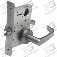 CORBIN RUSSWIN Door Lockset: Passage Lever Locksets/Storeroom Lever Locksets, Chrome, ADA Compliant (MPN ML2010 NSA 626). Key specifications — Ligature Resistance: Not Ligature-Resistant; Brand: CORBIN RUSSWIN; Lockset Function ANSI Code: F01; Visual Indicator Message: No Message; Lockset Style: NSA Lever; ADA Compliant: Yes; Finish: Satin Chromium-Plated : Steel.