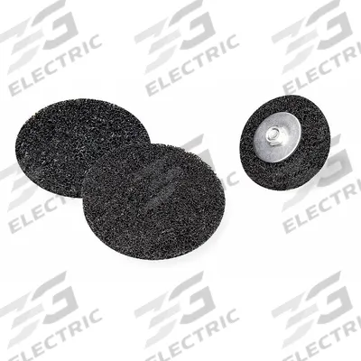 SCOTCH-BRITE Clean and Strip Disc: 6 in x 1/2 in, Silicon Carbide, Extra Coarse - Coating-Removal Discs for Thin-Gauge Metals