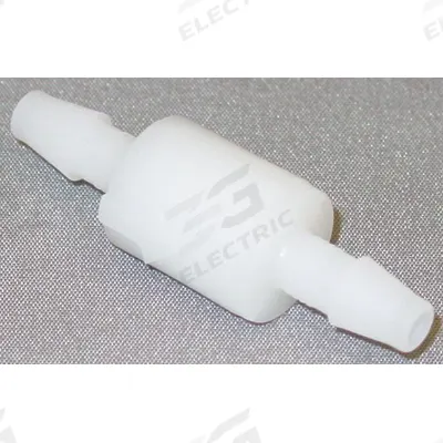 APPROVED VENDOR Ball Cone Spring Check Valve: Ball, Inline Valve Body, Nylon, 3/16 in Pipe Size - Nylon Ball Check Valves
