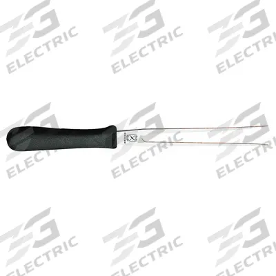 MERCER CUTLERY Meat Serving Fork: 12 3/16 in Overall Lg, Black/Silver, NSF Certified - Serving Forks