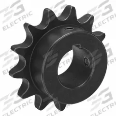 TRITAN Sprocket: 60, For 3/4 in Chain Pitch, 1 1/4 in Bore Dia, 13 Teeth, 3.134 in Pitch Dia, Steel (MPN 60BS13H X 1 1/4). Key specifications — Brand: TRITAN.