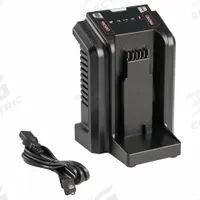 RIDGID Battery Charger: Single-Port Charging, For 60V DC, 4 Ah Charged in 1-Hour, 120V AC (MPN 70798). Key specifications — attr1255775: Extreme; attr1255810: 60V DC; attr1255811: (1) 60V; attr1255812: 120V AC.