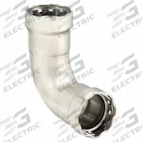 VIEGA MEGAPRESS Crimp Elbow Fitting: 1 1/2 in Pipe x 1 1/2 in Pipe Size, Press-fit x Press-fit, EPDM (MPN 90020). Key specifications — Brand: VIEGA MEGAPRESS.