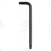 WERA Torx Key: 2 Tips, Torx, Std End, T40 Tip Size, Short, Alloy Steel, Black Oxide, L-Handle (MPN 05024168001). Key specifications — attr1205415: WERA; attr1205419: Black Oxide.