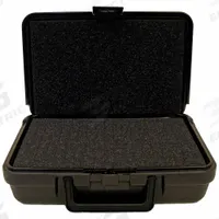 PLATT Protective Case: 6 in x 9 1/2 in x 2 3/4 in Inside, Pick and Pluck/Solid, Black, Stationary (MPN 207). Key specifications — Closure Type: Latch; Brand: PLATT; Carry-On Size: Yes.