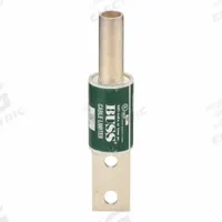 BUSSMANN Cable Limiter: Cable-to-Bolt Connection, 500 kcmil, Copper Conductors, 600 V AC, Offset (MPN KDM). Key specifications — Connector Type: Tube-to-Offset Bolt; Brand: BUSSMANN; Manufacturer Part Number: KDM; For Conductor Material: Copper.