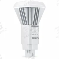 PHILIPS Compact LED Bulb: Type B, 2-Pin (G24d), Tube, LED, 3000K/3500K/4000K, 11 W Watt (MPN 11PL-C/T/COR/32V-3CCT/MF15/P/20/1). Key specifications — Brand: PHILIPS; Bulb Designation: 11PL-C/T/COR/32V-3CCT/MF15/P/20/1; Dimmable: No; Color Temperature: 3500K.