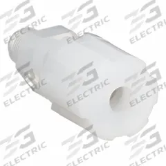 PARGRIP Compression Fitting Adapter: 3/8 in OD x 1/4 in Pipe Size, Compression x MNPT, PFA (MPN GAMS-64). Key specifications — Series: Pargrip; Brand: PARGRIP; Standards: FDA Approved.
