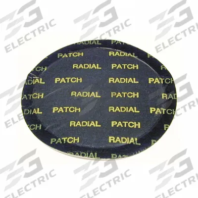 TRU-FLATE Medium Round Radial Tire Repair Patch: Patches & Plugs, Round