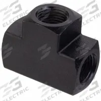 APPROVED VENDOR Metal Pipe Tee: Tee, 1/4 in x 1/4 in x 1/4 in, Class 1000, 1,000 psi @ 72°F (MPN ZUSA-PF-9110). Key specifications — Maximum Operating Pressure: 1,000 psi @ 72 °F.