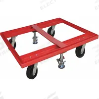 APPROVED VENDOR Pallet Dolly: 3,600 lb, Red, (4) Swivel with Floor Lock, Plastic, Tilt Not Included (MPN 48J089). Key specifications — Caster/Roller Configuration: (4) Swivel with Floor Lock; Brand: APPROVED VENDOR; Color: Red.