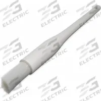 CARLISLE Pastry Brush: Nylon Bristle, 1 in Bristle Wd, 10 in Overall Lg, Plastic Handle, White (MPN 4039402). Key specifications — Handle Color: White; Handle Material: Plastic; Brand: CARLISLE.