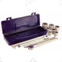 AMPCO Socket Wrench Set: Non-Magnetic/Non-Sparking, 3/4 in Drive Size, 11 Pieces, (7) 6-Point (MPN W-291M). Key specifications — attr1204505: AMPCO; attr1204509: (7) 6-Point; attr1204515: Non-Sparking; attr1206531: 36 mm to 60 mm; attr1206532: 18 in Pear Head Ratchet; attr1227478: 3/4 in.