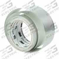3M Copper Foil EMI Shielding Tape 1183: 2 in Wd, 18 yd Lg, 2.6 mil Thick, 600 V Volt Rating, Brown (MPN 49999)
