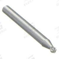 DREMEL Engraving Bit: High Grade Steel, Ball/Round, 1/8 in Head Wd, 1/8 in Head Lg, 2 PK (MPN 107). Key specifications — attr1097418: Ball; attr1097420: High Grade Steel; attr1097427: DREMEL.