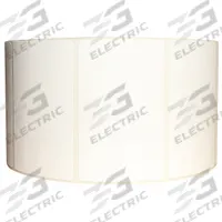 APPROVED VENDOR Barcode Printer Label: 3 in Label Wd, 2 in Label Ht, White, 1 in Core Dia., Matte (MPN 60DY24). Key specifications — Brand: APPROVED VENDOR; Label Color: White; Perforation: Perforated; Adhesive Material: Permanent; Label Finish: Matte.