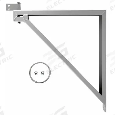 Dayton Mounting Bracket: Mounting Bracket, 22 7/8 in Lg, 2 1/4 in Wd - Mounting Brackets