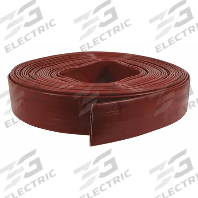 APPROVED VENDOR Water Discharge Hose: 6 in Hose Inside Dia., 100 ft Hose Lg, 82 psi - PVC Bulk Water Discharge Hoses with Synthetic Fabric Reinforcement