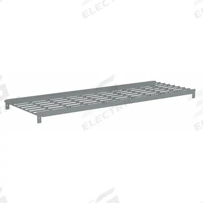TENNSCO Shelf: 48 in x 15 in, 500 lb Load Capacity, Steel, 5 ga Decking, Gray - Wire Decking Shelf Kits for Boltless Shelving